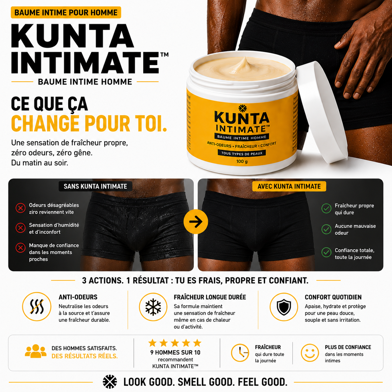 KUNTA INTIMATE™ - Baume Intime Homme